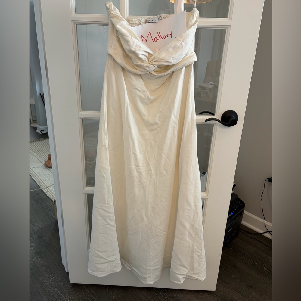 Petal & Pup Cream Dress